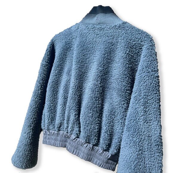 FP Movement | Gear Up Sherpa Fleece Jacket in Blue | M - Picture 11 of 16